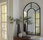 Tampa Furniture Outlet Lutz - Ashley Furniture - Evengton Mirror - Accent Mirror / Black - A8010319